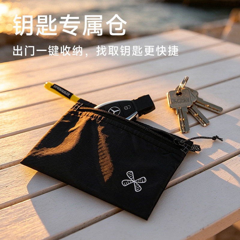 钥匙包迷你小男女百搭新款高级随身便携多功能车挂包耳机出门方便