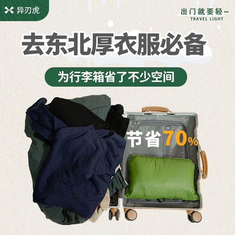 旅行专用衣服压缩袋手卷式衣物收纳袋行李箱便携防水分装整理小包,收纳整理,其他收纳袋,淘宝优惠券,粉丝福利购,淘宝优惠卷