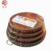 泰国宪木菜板铁木实木砧板切菜板案板家用木制菜板圆形切菜板菜墩