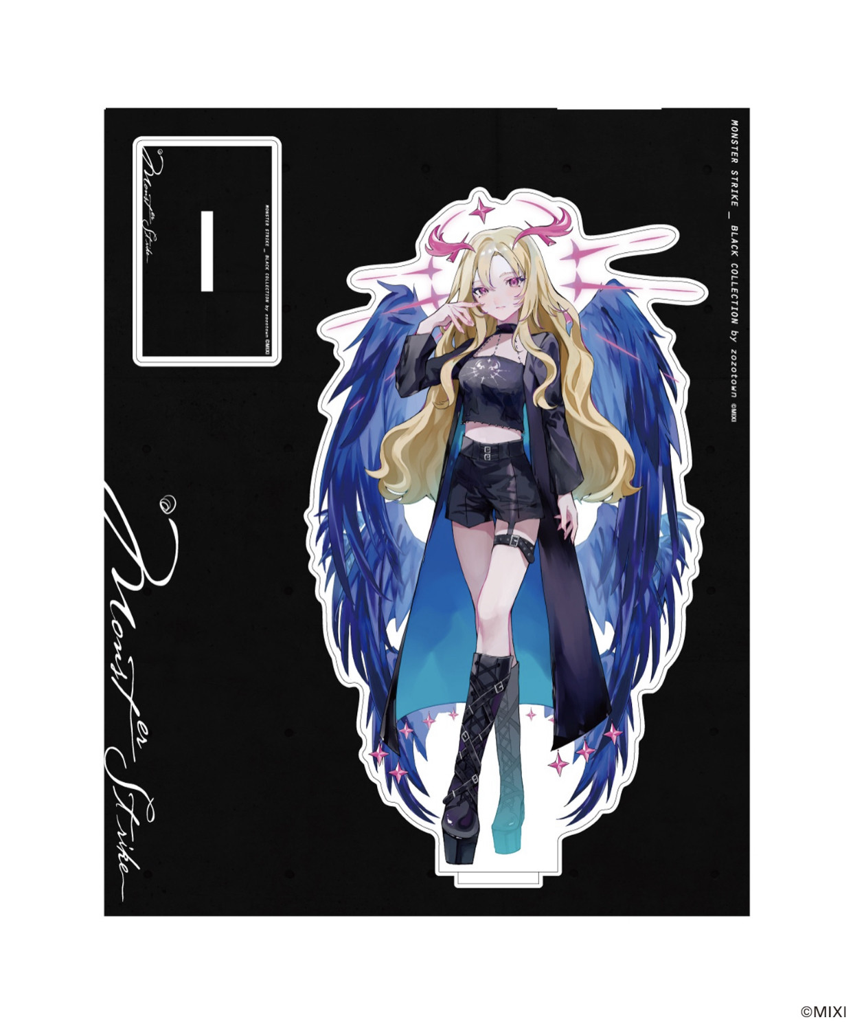 【再次待补】ZOZOTOWN x 怪物弹珠 路西法/梅摩莉 10周年设计立牌