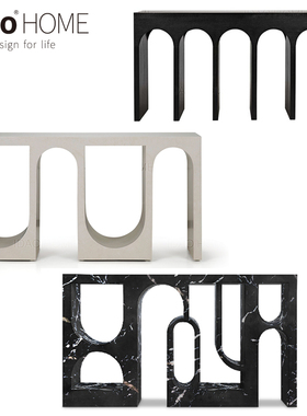 idao创意玄关展台桌轻奢玄关桌家用网红桌北欧白色女装道具展台