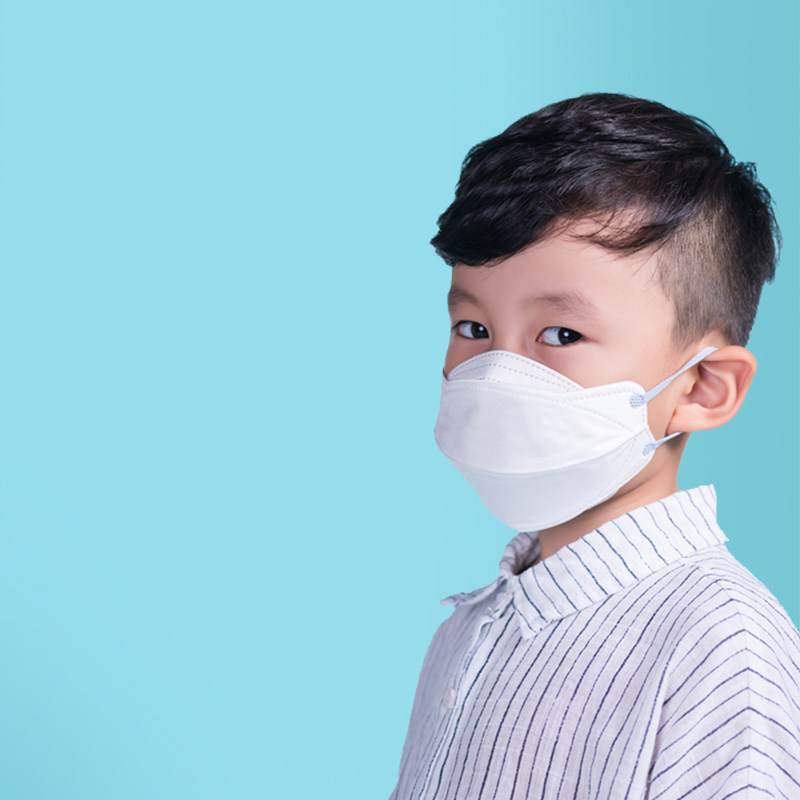 思迈safmax儿童口罩KN95学生防雾霾防尘小孩透气无呼吸阀四层过滤
