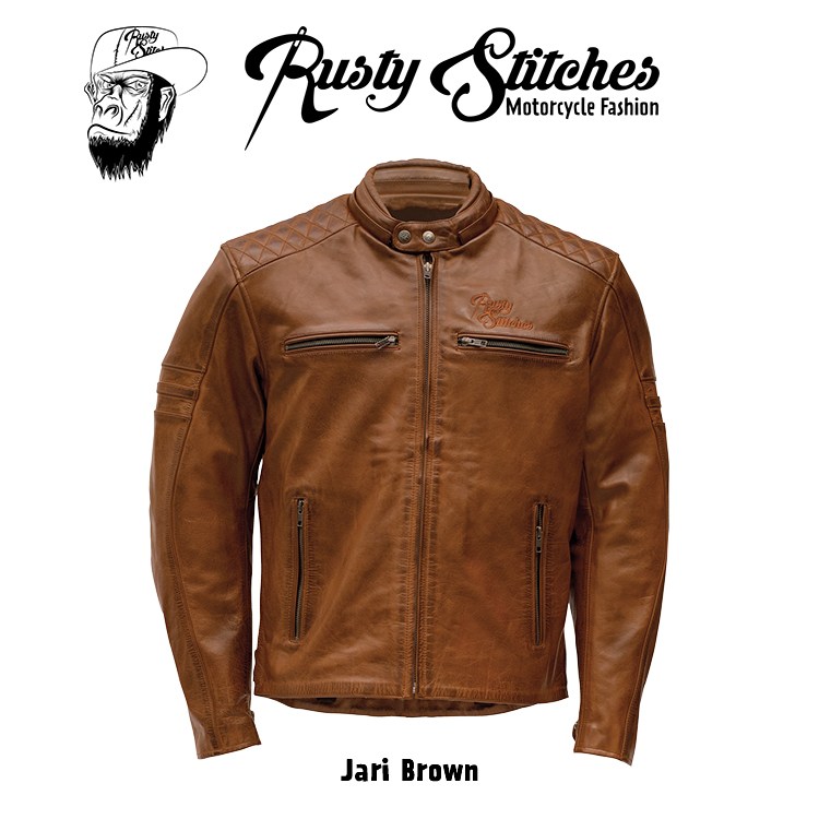 英国RustyStiches机车复古夹克