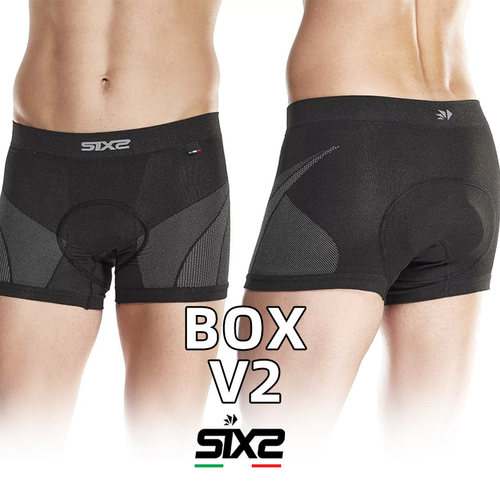 意大利SIXS  BOX V2 运动男款 透气控温速干 高弹运动短裤