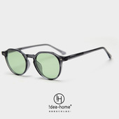 个性 ins新款 韩系板材脚复古偏光太阳眼镜男女时尚 网红小框墨镜潮