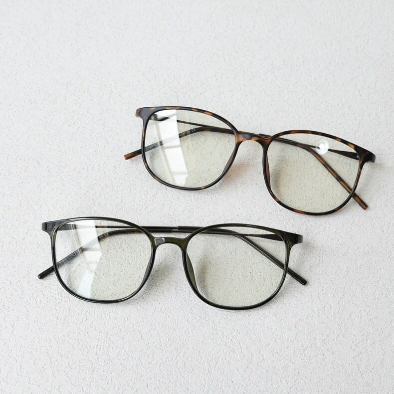 复古大框超轻细框眼镜男近视潮TR90网红个性显脸小女眼睛框配高度
