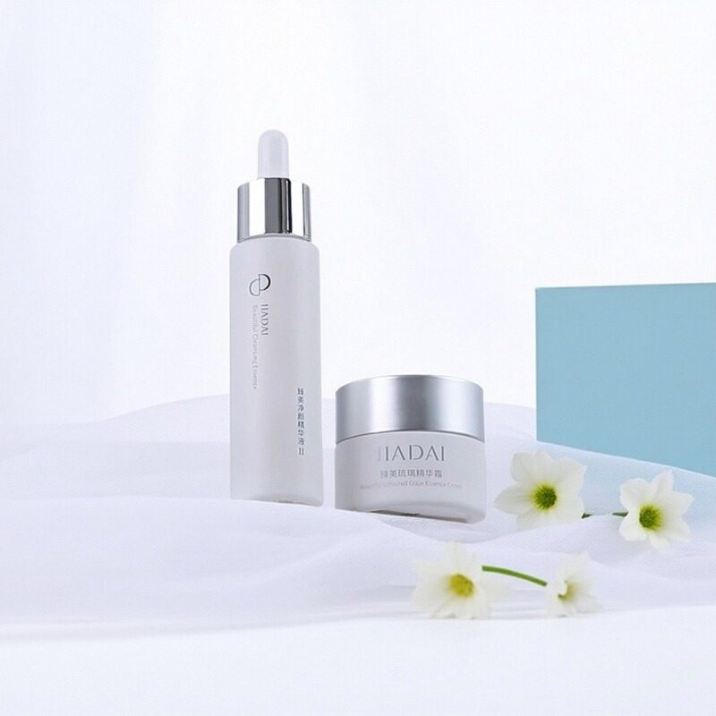 珈黛官方旗舰店新品控色cp臻美琉璃精华霜臻美净颜精华液2号刮码