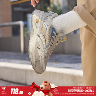 答案鞋361运动鞋女2026春季新款轻便软底跑步休闲鞋老爹鞋子女鞋