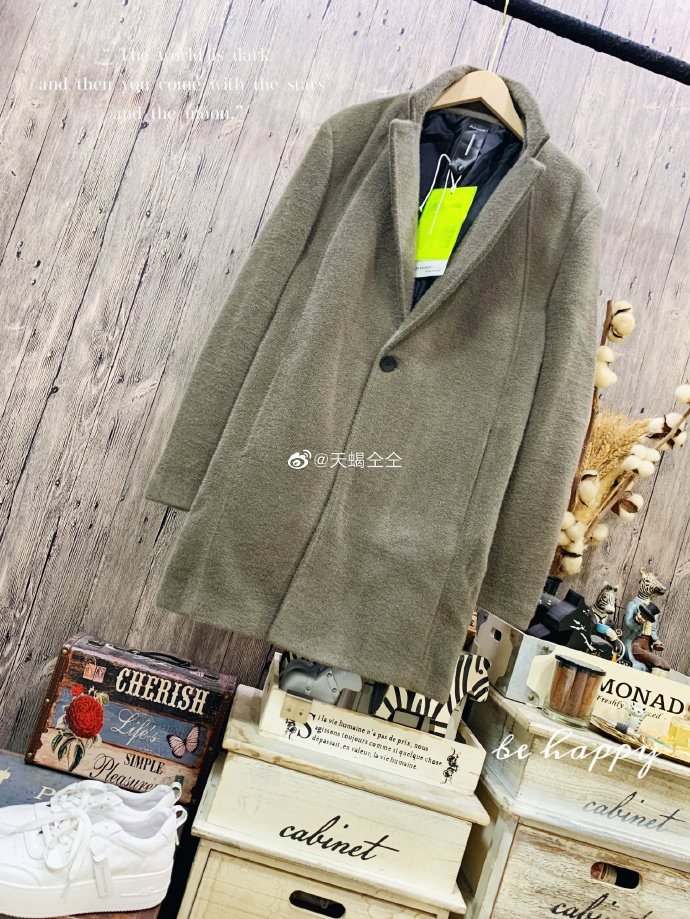 爷们儿哒可情侣OL貂绒质感加厚休闲显瘦外套包邮格格家原单大码