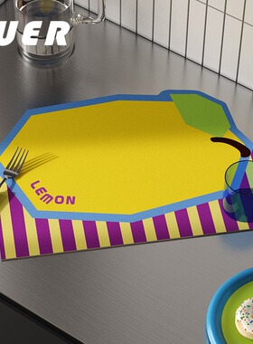 BUER多巴胺厨房台面沥水垫餐桌垫防滑隔热垫硅藻泥吸水垫餐垫杯垫