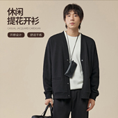 福利商品不退不换 NNID休闲提花开衫 25年秋冬季 新款 KS207