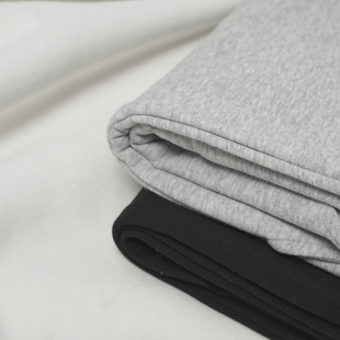 情侣新疆棉欧美风宽松绣花标 INDEED直筒薄绒面运动休闲裤 NEED