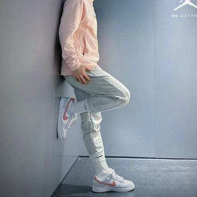 收口卫裤休闲训练束脚宽松透气