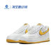 FZ1151 NIKE AF1空军一号白黄紫科比联名男女低帮休闲运动板鞋 100