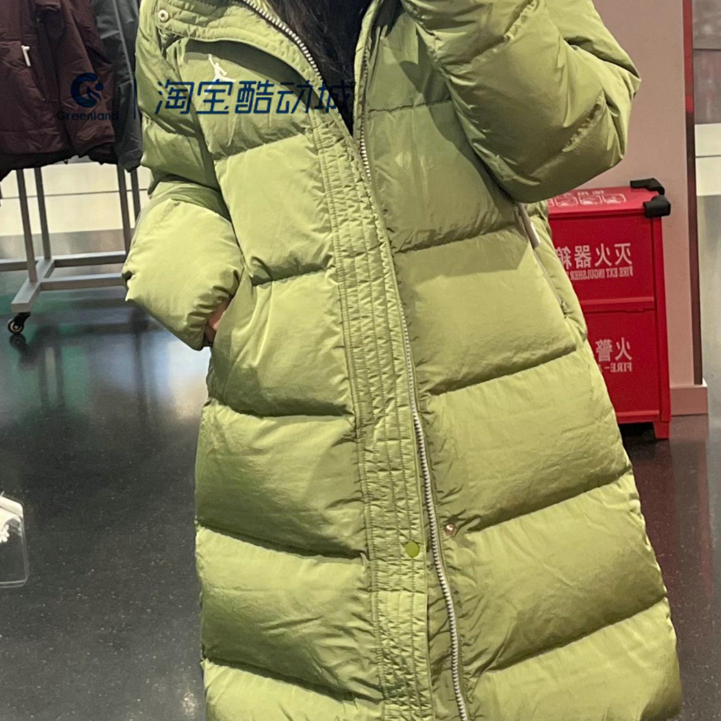 Nike男子防寒保暖刺绣长款羽绒服