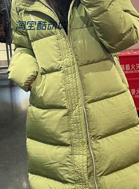 Nike男子防寒保暖刺绣长款羽绒服