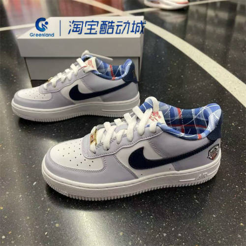 耐克大童白蓝时尚百搭低帮板鞋