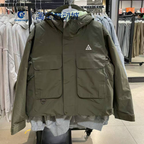 耐克户外女士经典保暖夹克棉服
