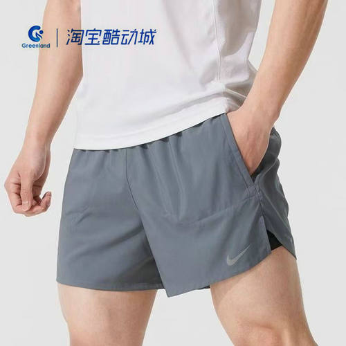 NIKE2025男士年夏季快干透气梭织舒适二合一短运动短裤FN2993-084
