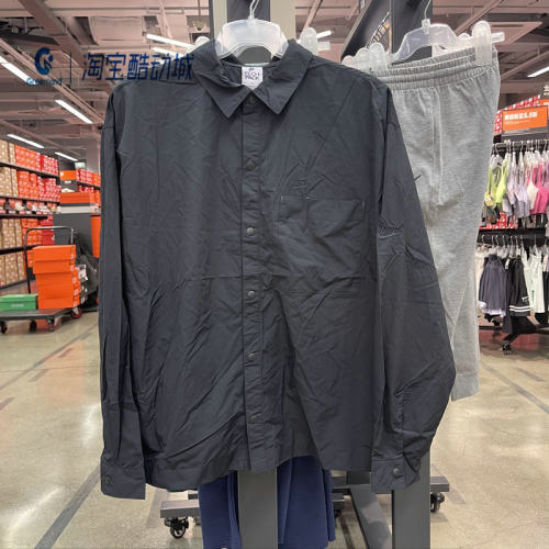 耐克男梭织新款运动衬衫外套