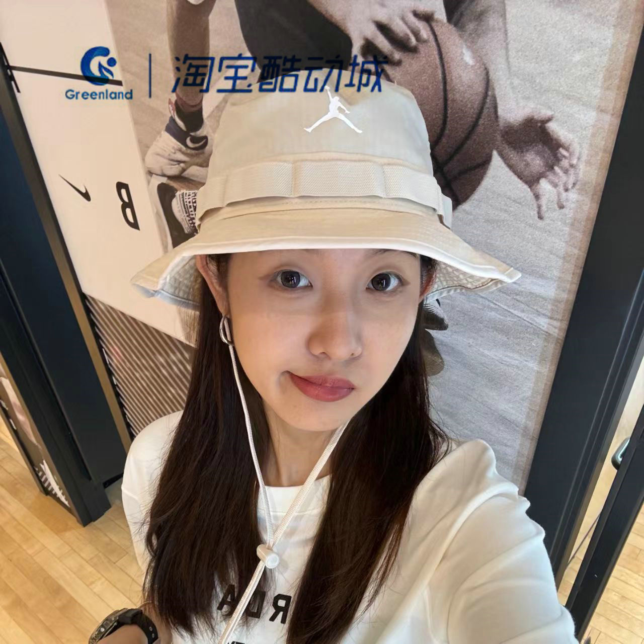 耐克男帽户外防晒帽运动渔夫帽