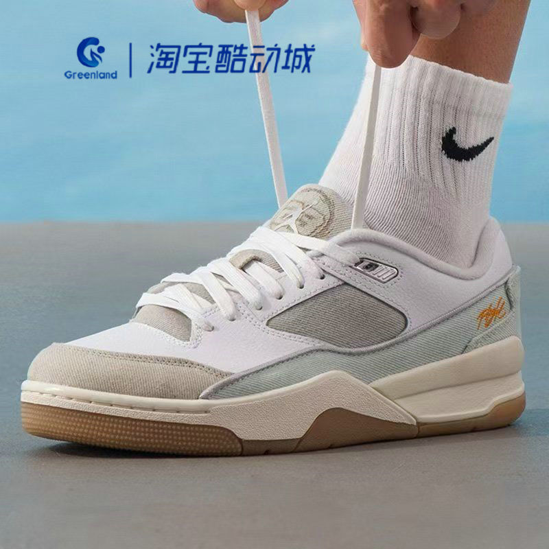 耐克男鞋撞色复古篮球运动休闲鞋图片