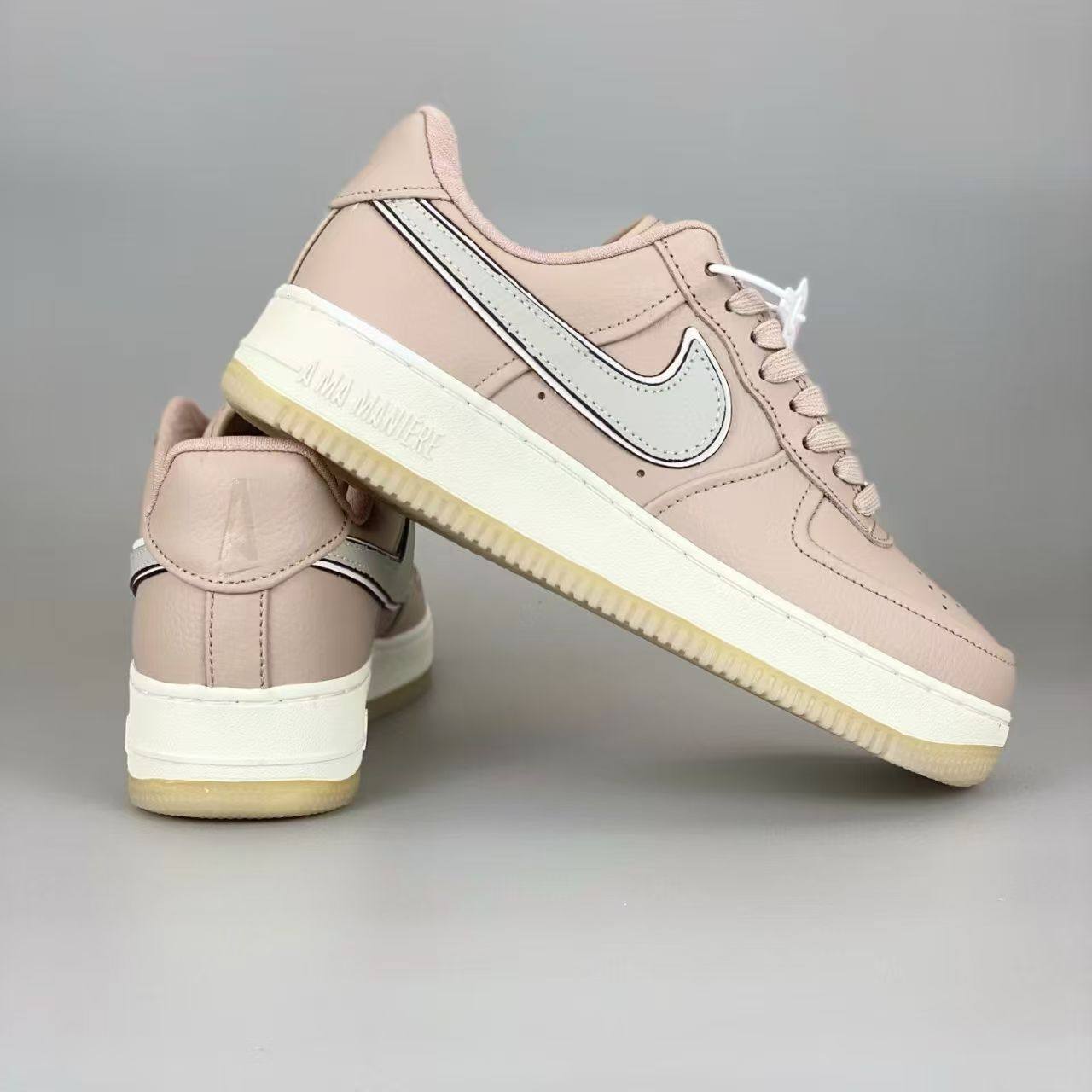 Nike Air Force 1粉棕色男女运动休闲复古舒适低帮板鞋HF4084-200
