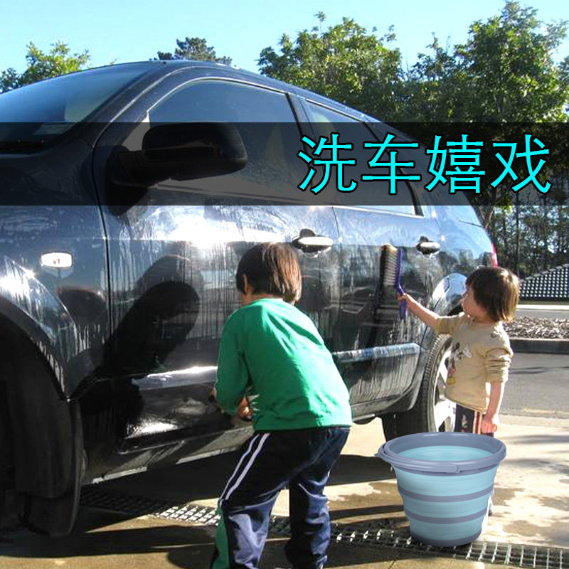 户外折叠水桶洗衣桶车用便携式大号可伸缩钓鱼旅行硅胶车载洗车属于什么档次？