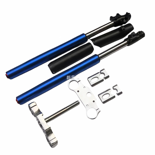 越野摩托车小高赛配件 阿波罗710/800MM倒置前减震器带方向器前叉