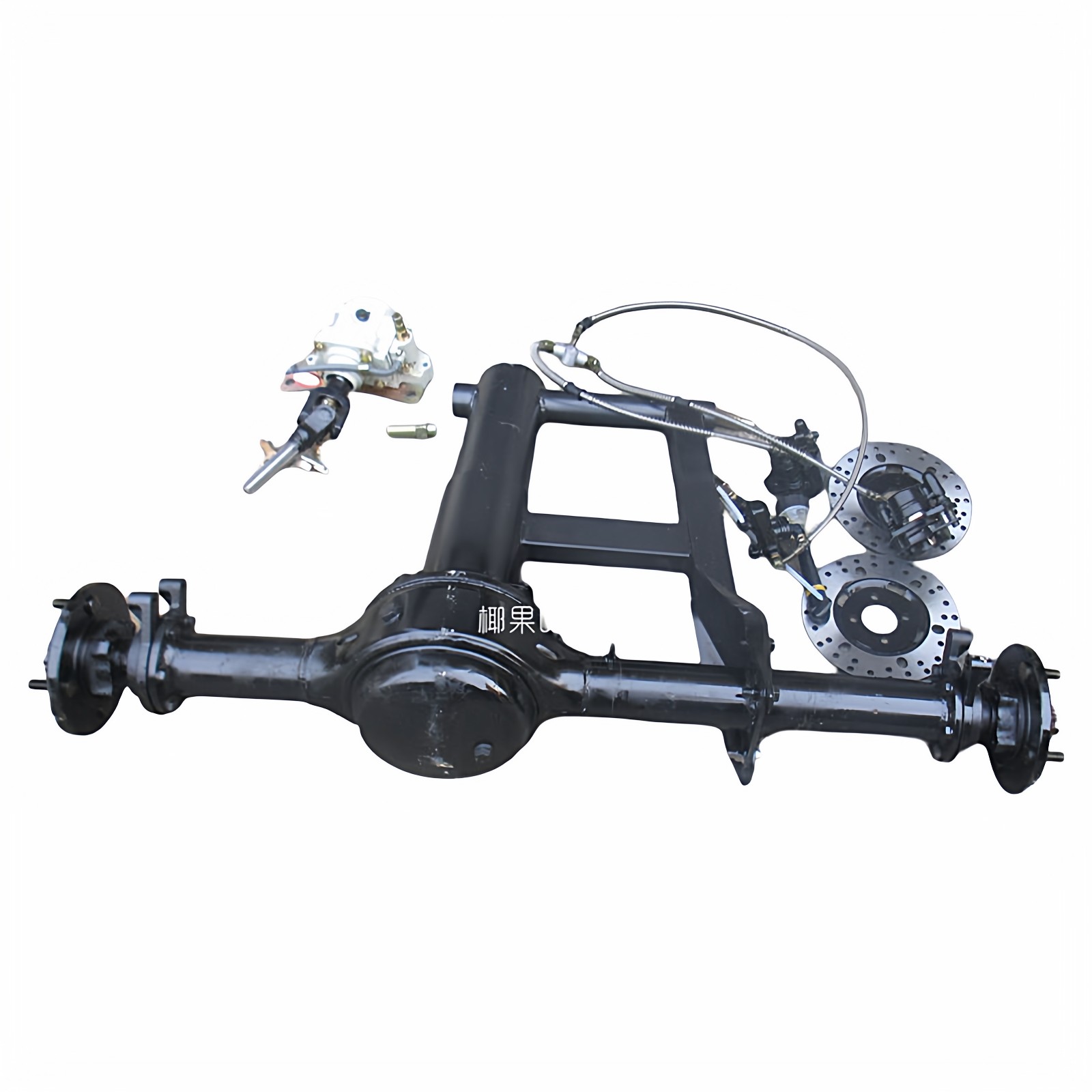 四轮摩托车配件 大悍马沙滩车后桥 龙鼎轴传动差数器后桥 碟刹款