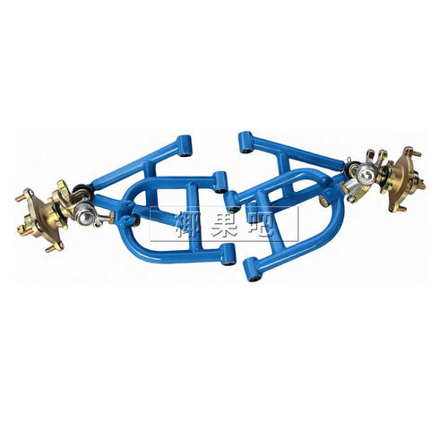 自制四轮车电动摩托前悬挂改装