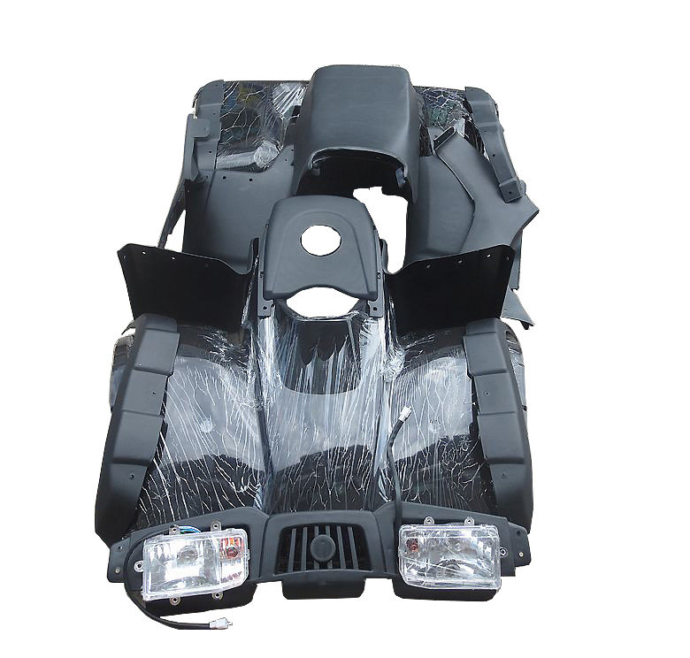 150-250CC龙鼎大悍马四轮摩托沙滩车车壳 塑料外壳带大灯坐垫全套