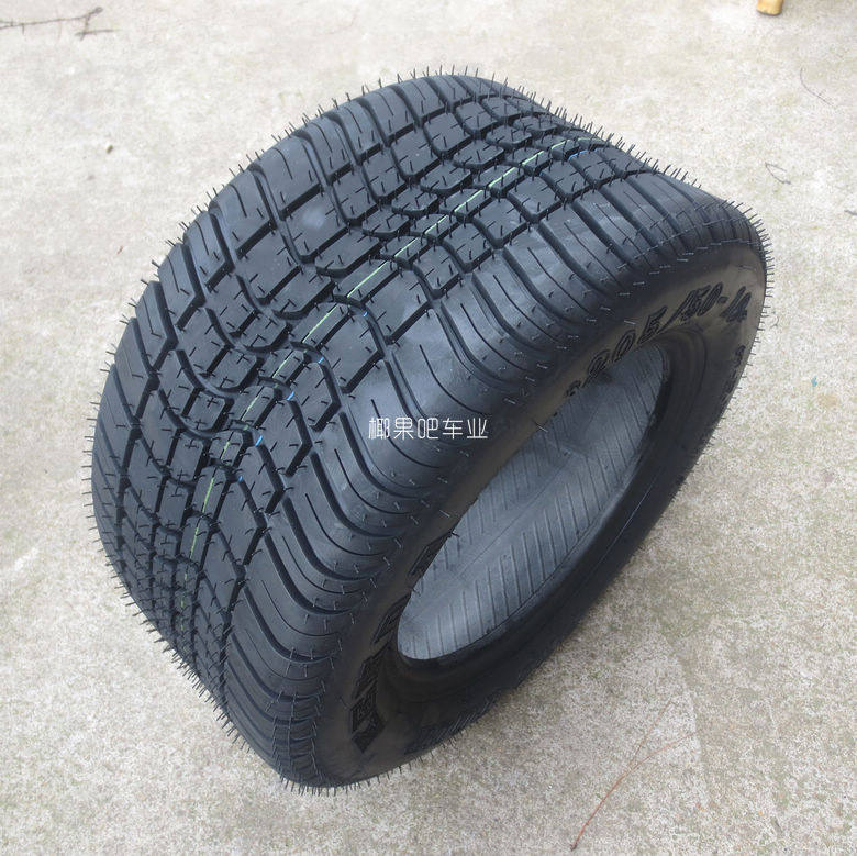 旅游观光巡逻车 高尔夫球车建大轮胎205/50-10 18X8.0-10寸草坪胎