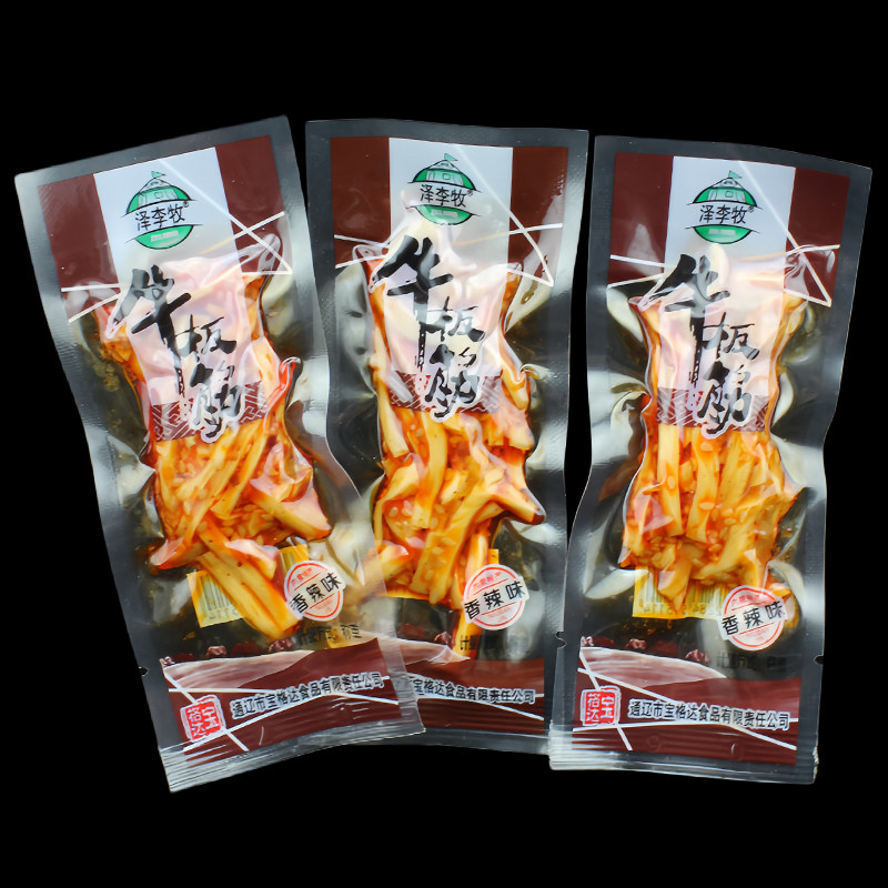 泽李牧牛板筋称重500g内蒙古香辣烧烤零食休闲食品小吃小包装条状