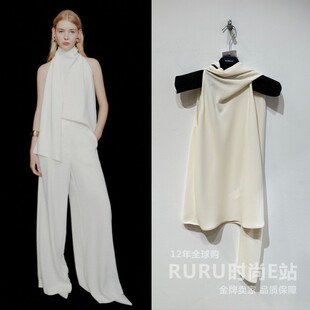 意大利正品代购Marella 26春夏 MLTDALMATA 女士气质休闲无袖上衣