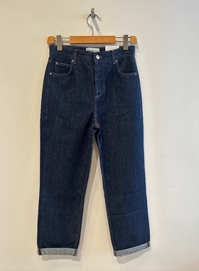 意大利正品代购Marella 25秋冬 TOMBOY 女士通勤百搭直筒牛仔裤