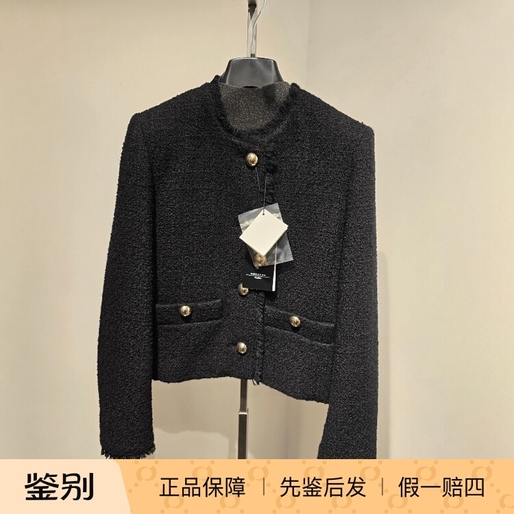 maxmara小香风常规绵羊毛外套