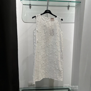 意大利正品代购Marella EMME 26春夏EMMABITURO 女休闲刺绣连衣裙