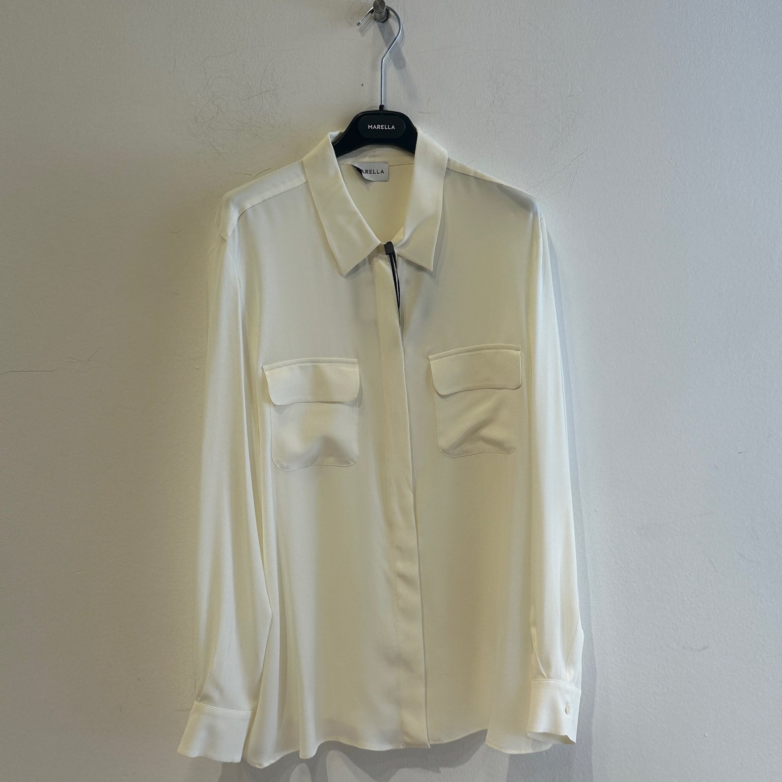 Marella宽松型百搭单排扣衬衫