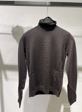 意大利正品代购 iblues 25秋冬ETERE 女士简约纯色羊毛高领针织衫