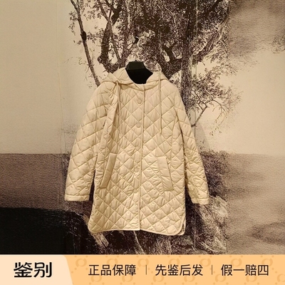 Maxmara聚酯纤维中长款宽松外套