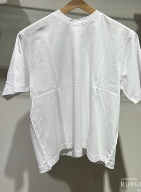 意大利正品代购 iblues 25秋冬 GLASSA 女士百搭宽松纯色短袖T恤