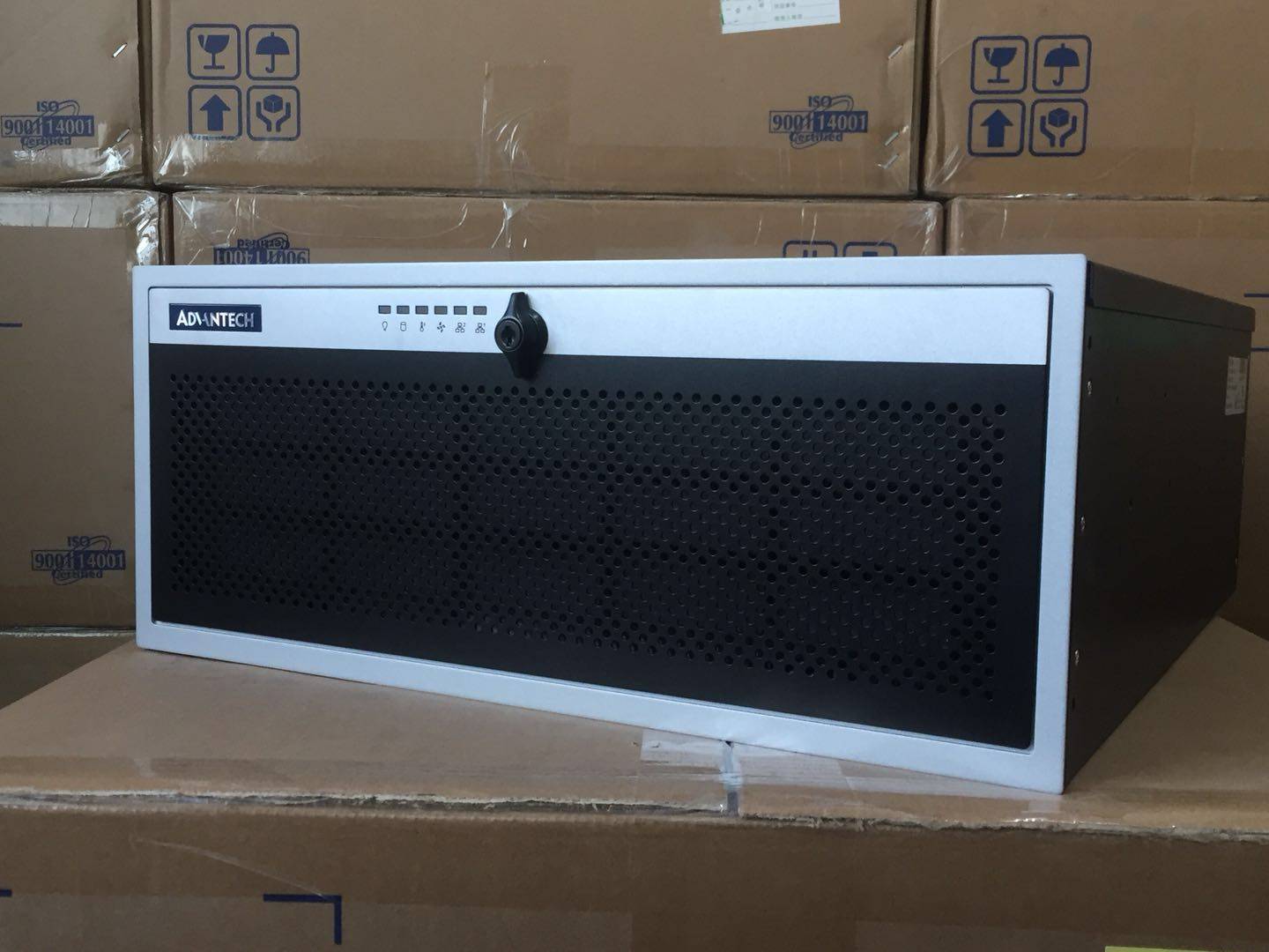 研华原厂ACP-4340MB/BP高端4U工业电脑机箱ATX主板工控机400W电源