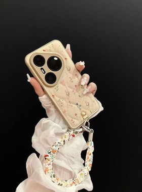 JACK SPARK ins早春喇叭花羽绒服卡其棕pura80pro手机壳pura70全包p60高级感p50pro秋冬p40网红