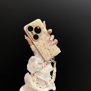 JACK ins早春喇叭花羽绒服卡其棕pura80pro手机壳pura70全包p60高级感p50pro秋冬p40网红 SPARK