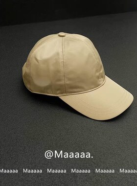 INSH 4/14 26s 新品 / 三角标鸭舌帽 / 纯色可调节棒球帽