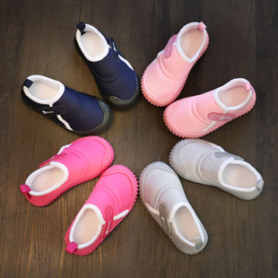 冬季 宝宝家居鞋 加绒加厚 2026新款 男童棉鞋 幼儿园室内鞋 女童二棉鞋
