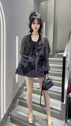 短款防晒衣羽泊设计感设计感
