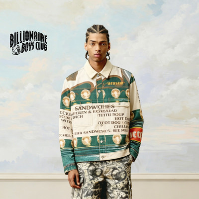 【嘻哈文化】Billionaire Boys Club BBC 客厅牛仔卡车司机夹克