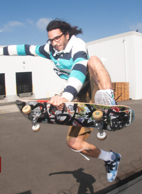 ROUND TWO × LRG 联名款 秋季两色宽条纹复古海军POLO衫长袖卫衣